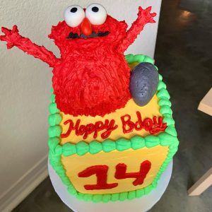 Cake with Elmo