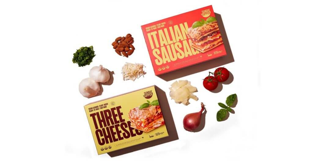 Daniella Monet Invests Sunday Supper Vegan Lasagna